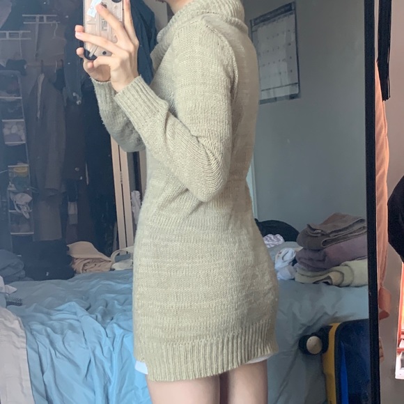 S.W.S. Knit Sweater Dress - Picture 2 of 2